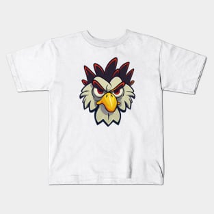 Grumpy chicken Kids T-Shirt